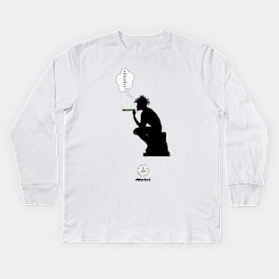 Thoughts Kids Long Sleeve T-Shirt